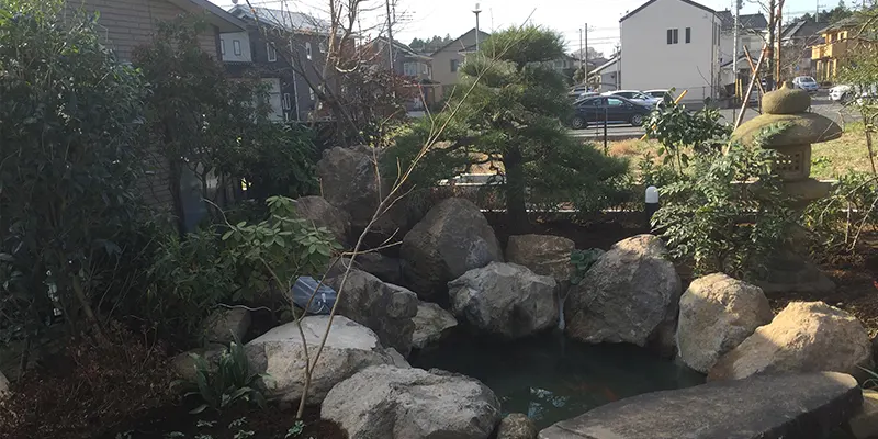 個人住宅植栽工事